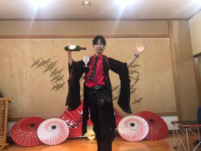 お正月　パフォーマンス