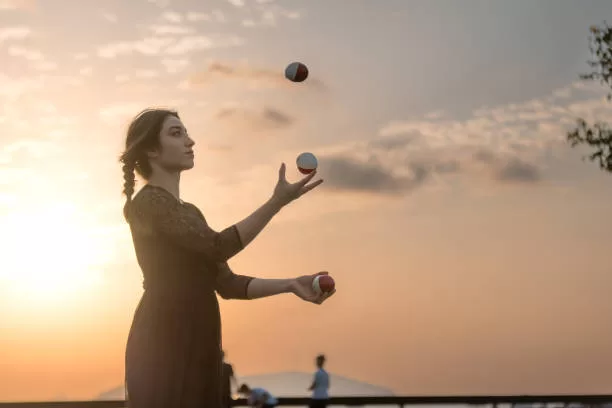 お正月　パフォーマンス